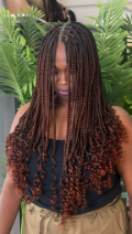 Knotless braids