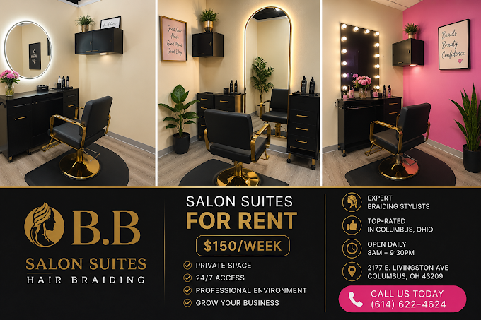 B.B SALON SUITES HAIR BRAIDING